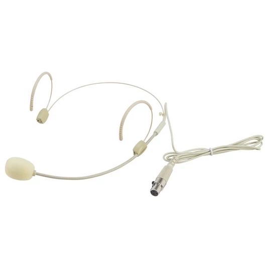 OMNITRONIC UHF-300 Headset Microphone skin-colored