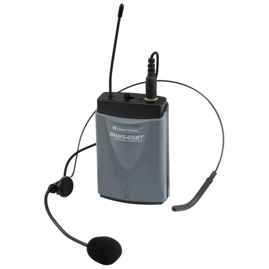 OMNITRONIC WAMS-65BT Bodypack Transmitter incl. Headset