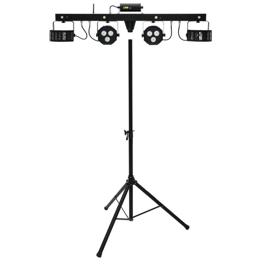 EUROLITE Set LED KLS Laser Bar FX + M-3 Speaker-system stand