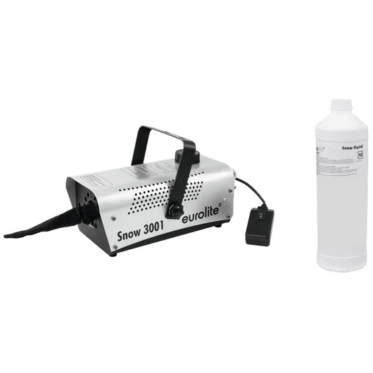 EUROLITE Set Snow 3001 Snow machine + Snow fluid 1l