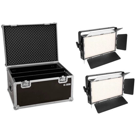 EUROLITE Set 2x LED PLL-360 6000K Panel + Case