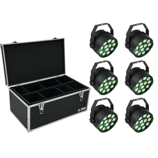 EUROLITE Set 6x LED PARty TCL Spot + Case TDV-1