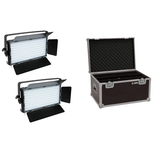 EUROLITE Set 2x LED PLL-480 CW/WW Panel + Case