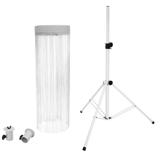 EUROLITE Set LED Color Curtain + BS-2 EU Loudspeaker stand white