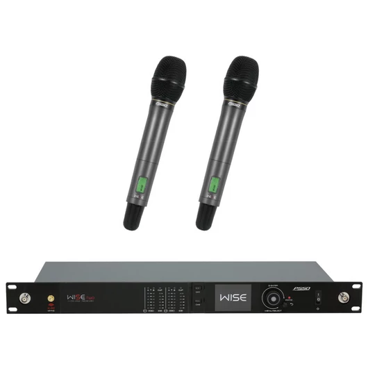 PSSO Set WISE TWO + 2x Con. wireless microphone 823-832/863-865MHz