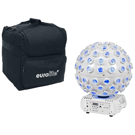 EUROLITE Set LED B-40 Laser Beam Effect wh + Soft Bag