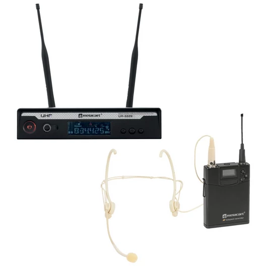 RELACART Set UR-222S Bodypack with HM-600S Headset