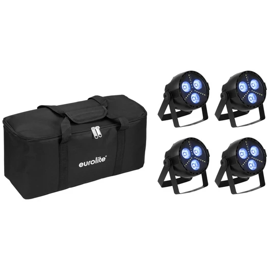 EUROLITE Set 4x LED PARty Hybrid Spot + Soft Bag