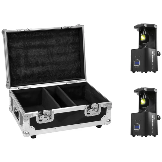 EUROLITE Set 2x LED TSL-150 Scan COB + Case