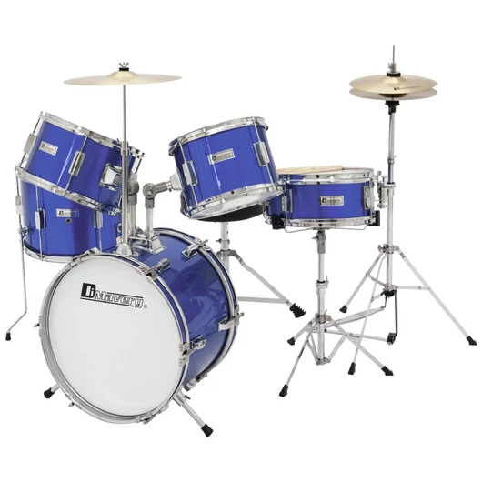 DIMAVERY JDS-305 Kids Drum Set, blue