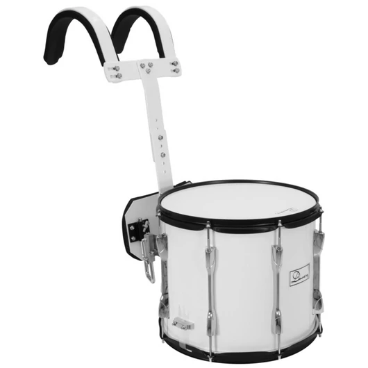 DIMAVERY MS-300 Marching-Snare, white