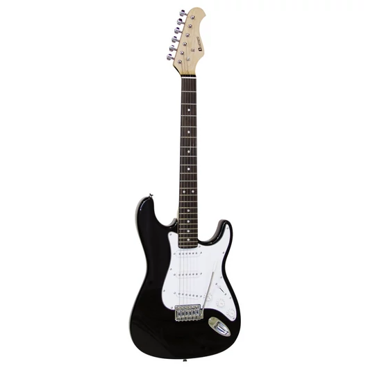 DIMAVERY ST-203 E-Guitar, black