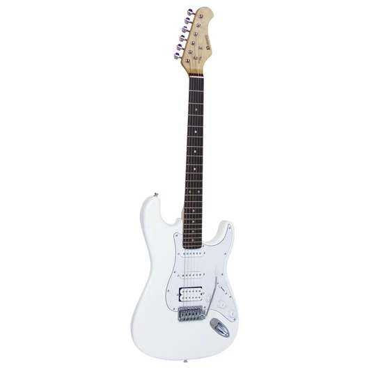 DIMAVERY ST-312 E-Guitar, white