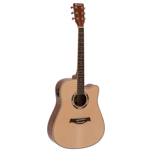 DIMAVERY JK-500 Western guitar, Cutaway, nature