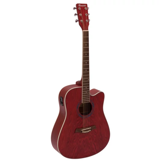 DIMAVERY JK-510 Western guitar, cutaway, grained