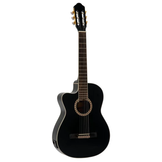 DIMAVERY CN-600L Classical guitar, black