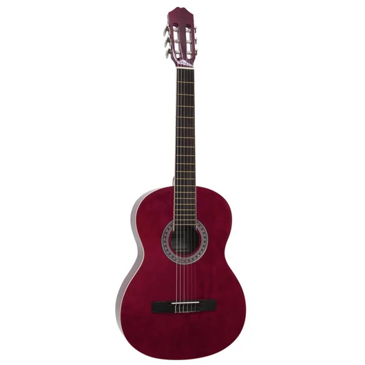 DIMAVERY AC-303 Classical Guitar, red