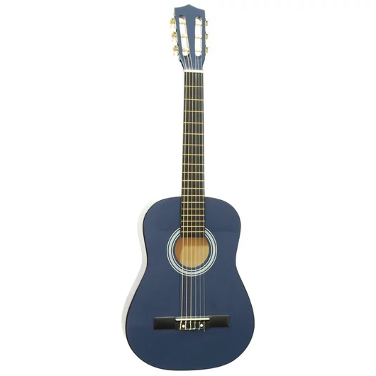 DIMAVERY AC-303 Classical Guitar 1/2, blue