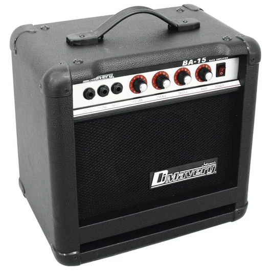 DIMAVERY BA-15 Bass amplifier 15W black