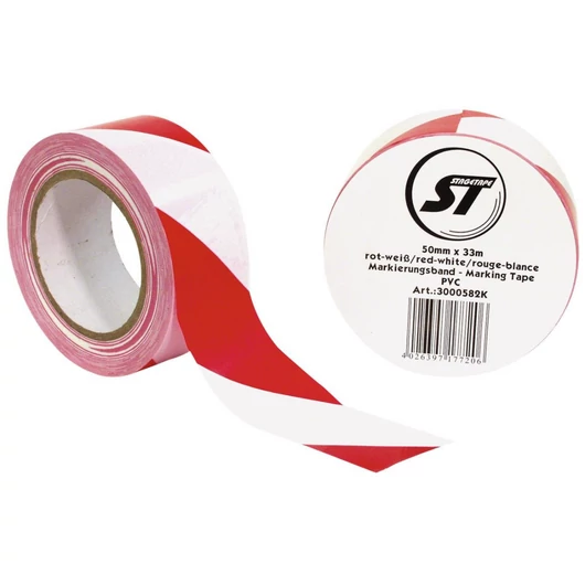 ACCESSORY Marking Tape PVC red/white