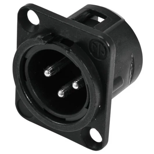 NEUTRIK XLR mounting plug 3pin NC3MDL-1-BAG