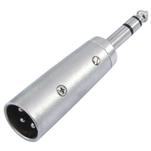 OMNITRONIC Adapter XLR(M)/Jack(M) stereo