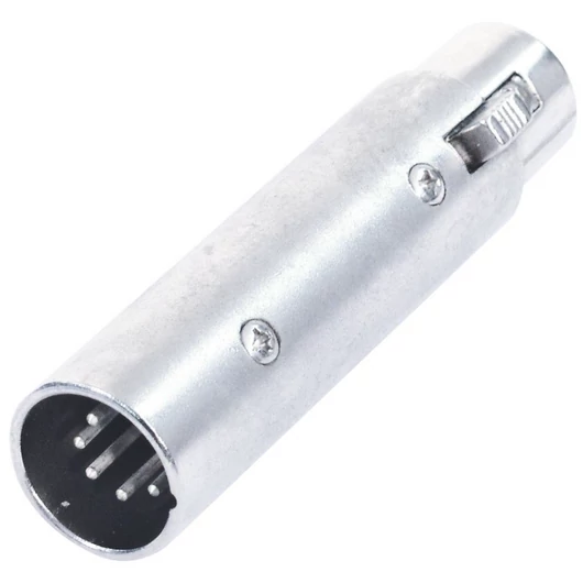 OMNITRONIC Adapter 3pin XLR(F)/5pin XLR(M)