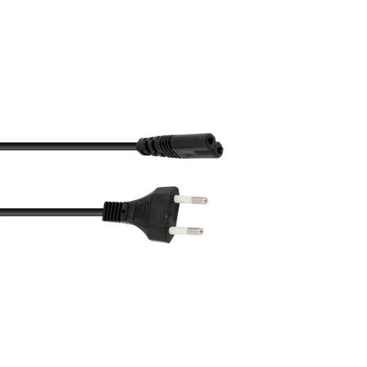 OMNITRONIC Euro Power Cable 1.5m bk