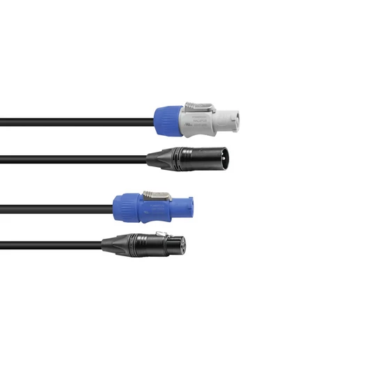 SOMMER CABLE Combi Cable DMX PowerCon/XLR 10m