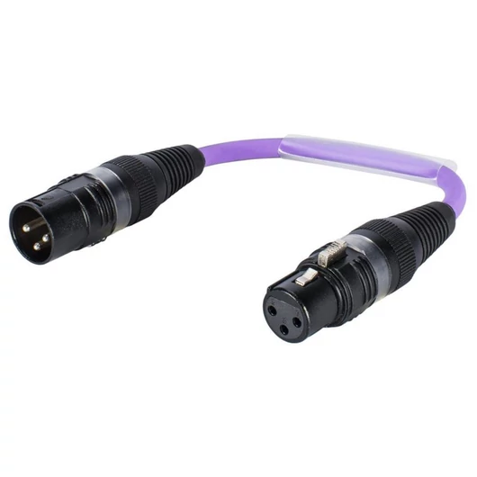 SOMMER CABLE Adaptercable XLR(M)/XLR(F) Ground Lift bk