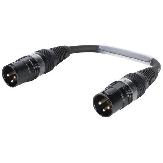 SOMMER CABLE Adaptercable XLR(M)/XLR(M) 0.15m bk