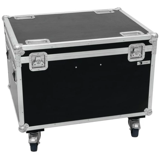 ROADINGER Flightcase 4x LED THA-100F/THA-120PC with wheels