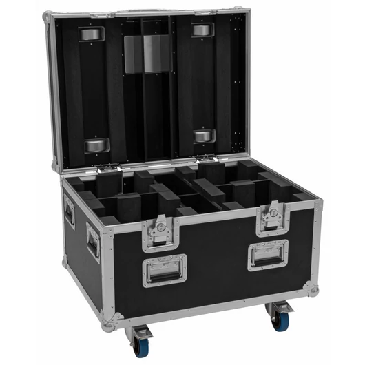 ROADINGER Flightcase 4x LED TMH-X4