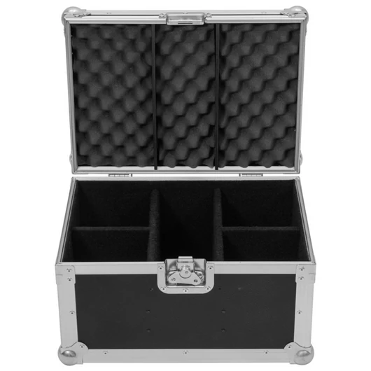 ROADINGER Flightcase 4x SILENT PAR 6 QCL FLOOR