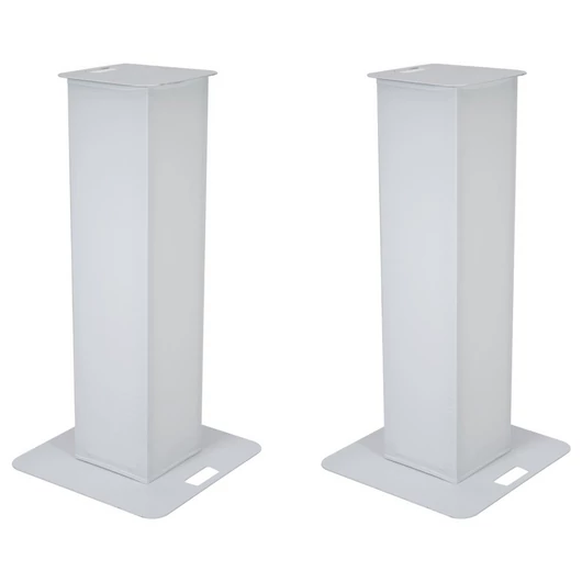 EUROLITE 2x Stage Stand 100cm incl. Cover and Bag, white