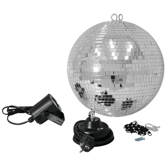 EUROLITE Mirror Ball Set 30cm with LED Spot