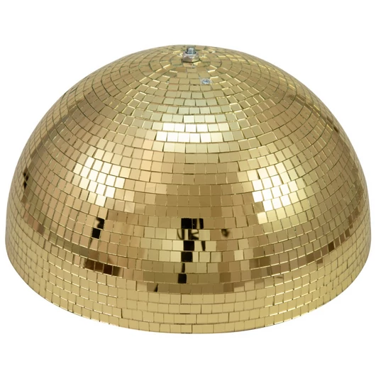 EUROLITE Half Mirror Ball 50cm gold motorized