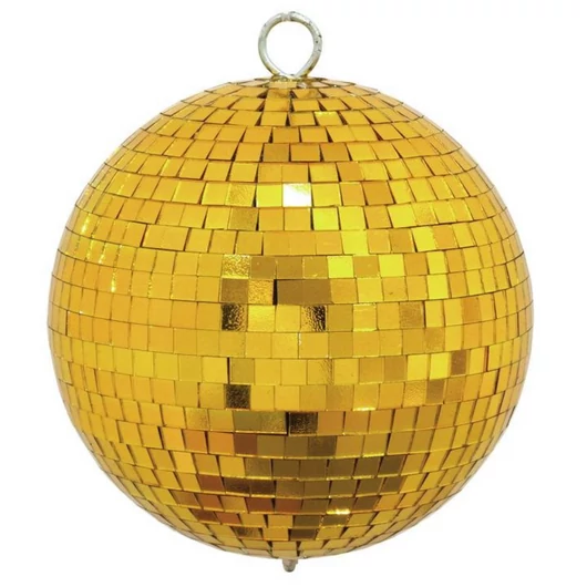 EUROLITE Mirror ball 15cm gold