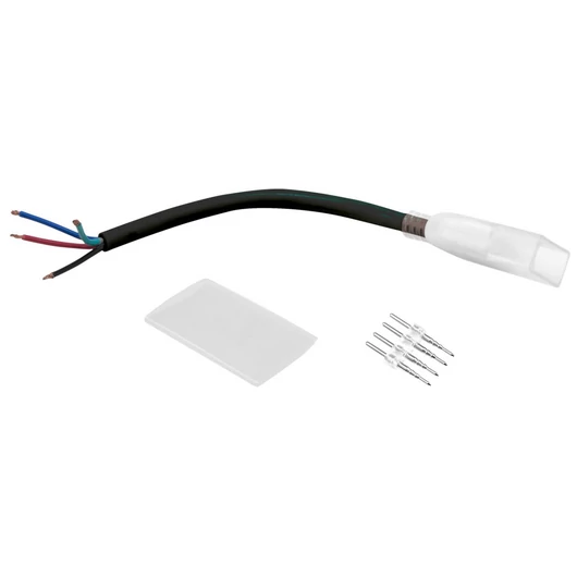 EUROLITE LED Neon Flex 230V Slim RGB Connection Cord with open wires