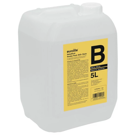 EUROLITE Smoke Fluid -B2D- Basic 5l