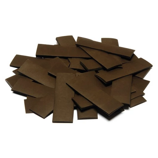 TCM FX Slowfall Confetti rectangular 55x18mm, brown, 1kg