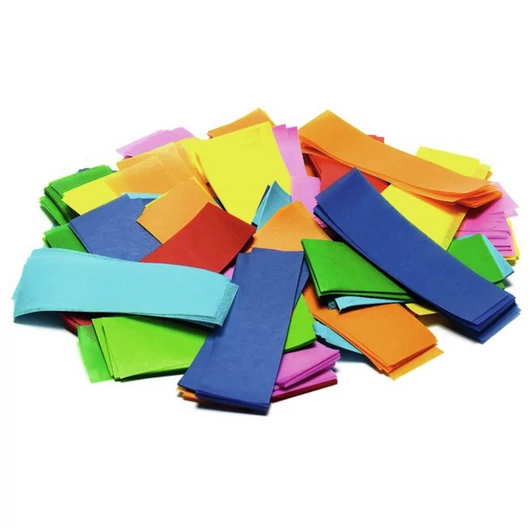 TCM FX Slowfall Confetti rectangular 55x18mm, multicolor, 1kg