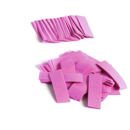 TCM FX Slowfall Confetti rectangular 55x18mm, pink, 1kg