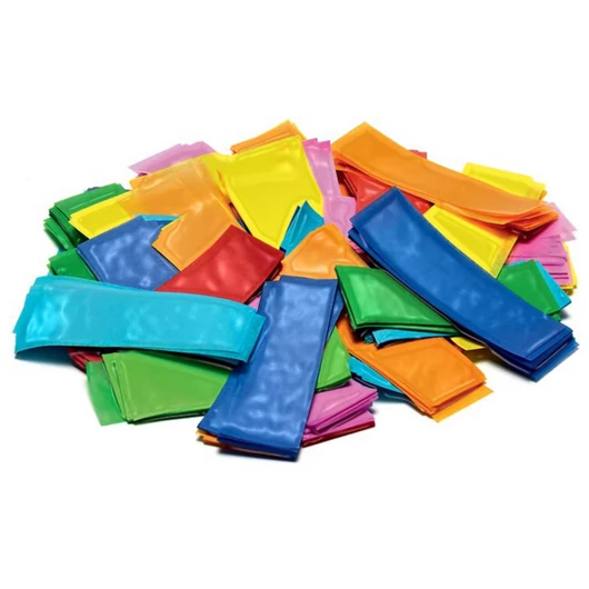 TCM FX Metallic Confetti rectangular 55x18mm, multicolor, 1kg