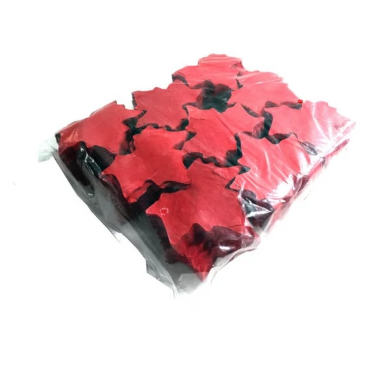 TCM FX Slowfall Confetti Maple Leaves 100x100mm, red, 1kg