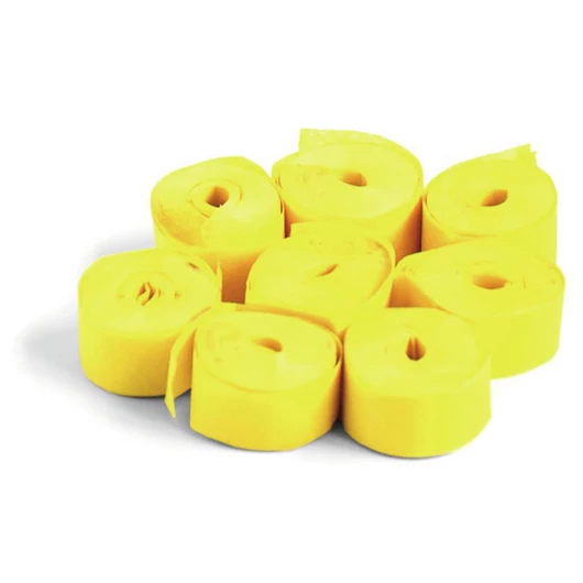 TCM FX Slowfall Streamers 5mx0.85cm, yellow, 100x