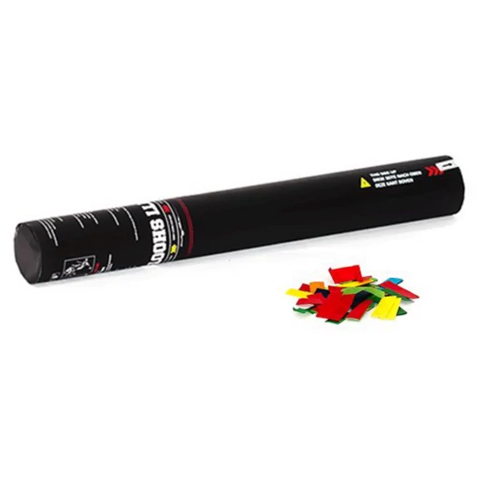 TCM FX Handheld Confetti Cannon 28cm, multicolor