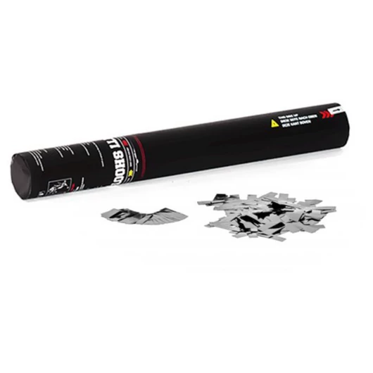 TCM FX Handheld Confetti Cannon 28cm, silver