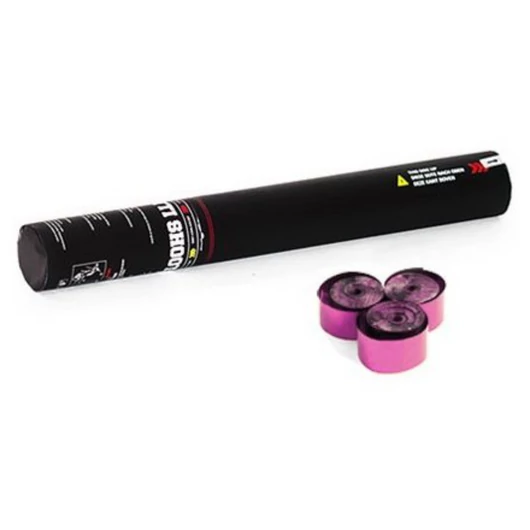 TCM FX Handheld Streamer Cannon 50cm, pink metallic