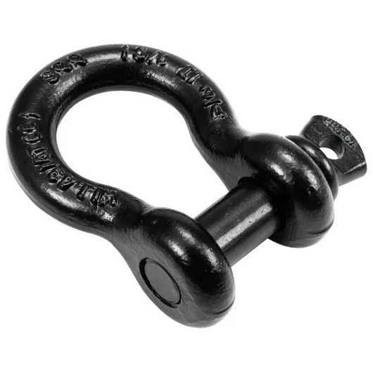 SAFETEX Shackle 19mm black with Screwbolt